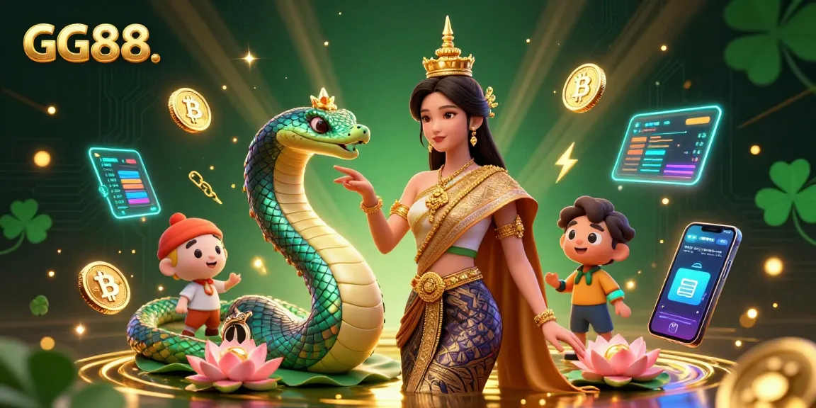 Engage with the high-stakes world of GG88, featuring vibrant gaming and cryptocurrency elements.
