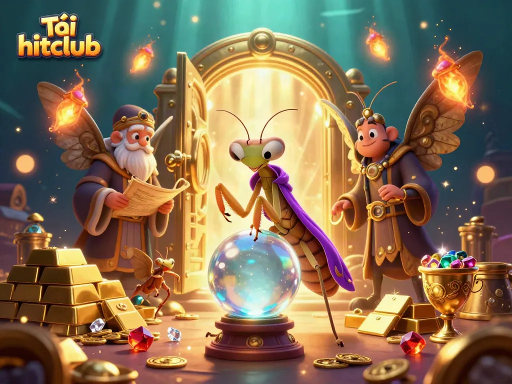 Engage players with the Tải hitclub experience through this captivating casino scene of fortune and mystery.