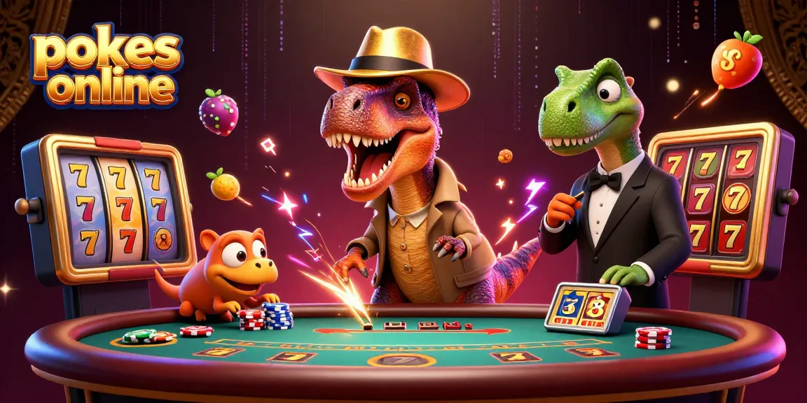 Spin thrilling pokies online with lively characters and colorful casino elements.