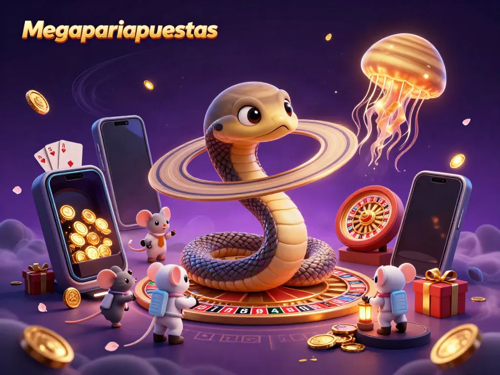 Disfruta de la experiencia de apuestas con megapariapuestas en un entorno cósmico lleno de diversión.