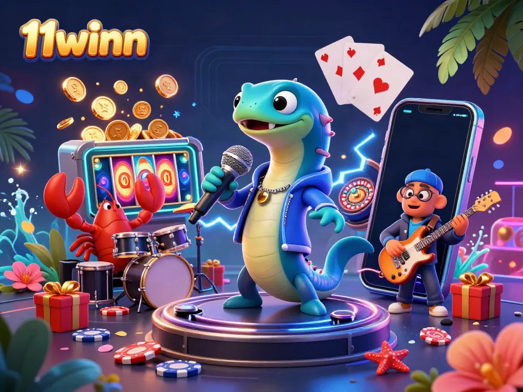 Engage in vibrant casino action at 11winn with electric eel DJs and live entertainment.