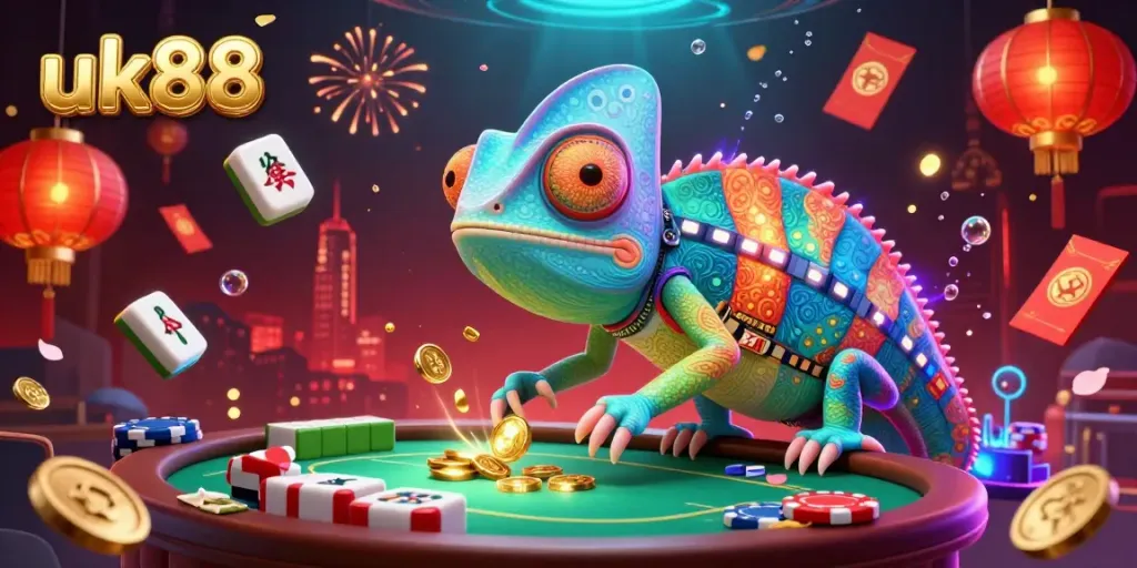 Experience the thrilling world of uk88 with vibrant characters and rich casino elements, showcasing excitement and winning opportunities.