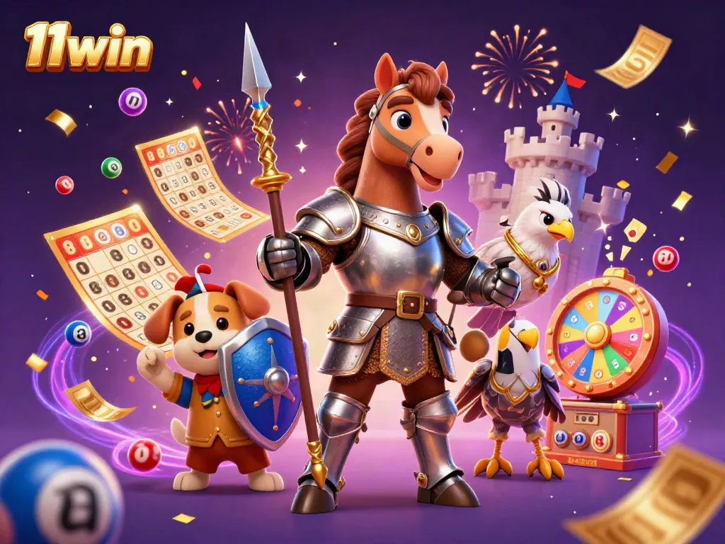 Play exciting games at 11win with colorful lottery elements in a dynamic celebration.