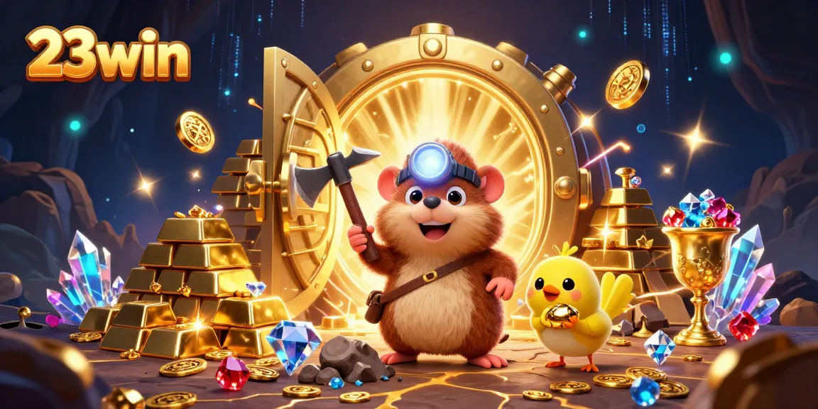 23win reveals dynamic treasure-filled adventure as players mine for gems and wealth in this vibrant online casino scene.