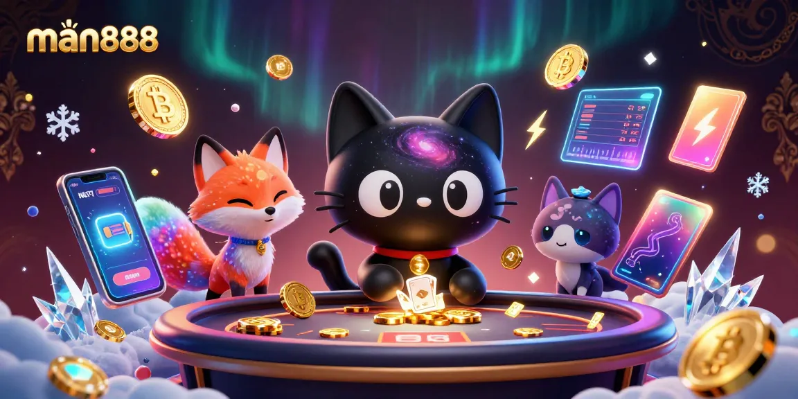 Engage with man888 by discovering thrilling cosmic casino adventures featuring a black hole cat.