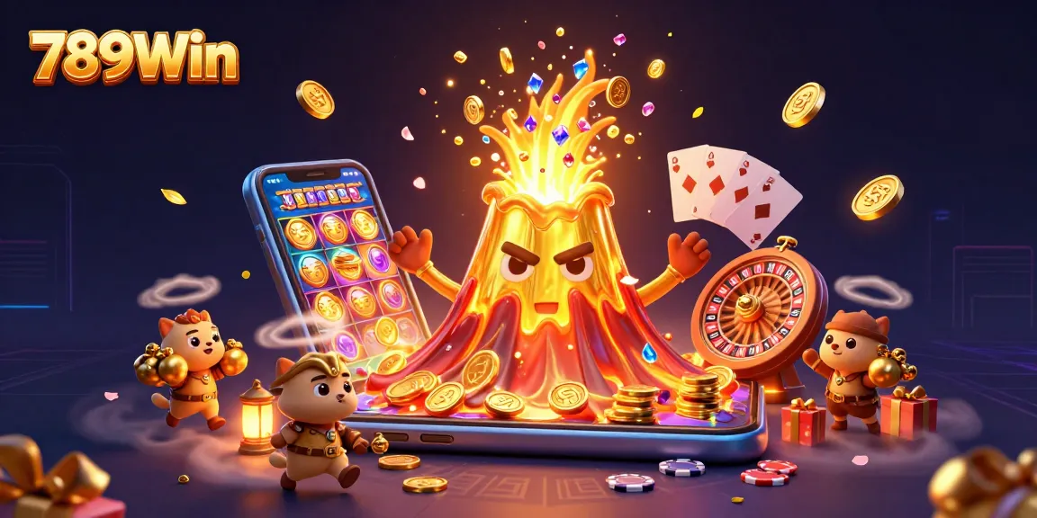 Experience thrilling wins with 789Win as you uncover treasures from the erupting golden volcano!