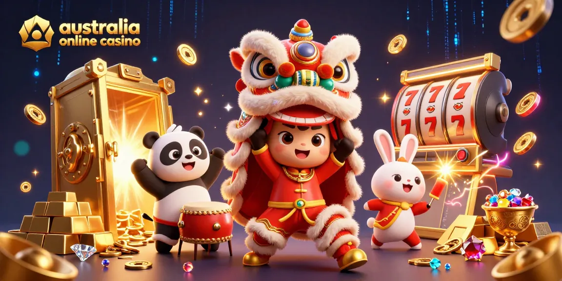 Play exciting games at Australia online casino with engaging characters and dazzling treasures.