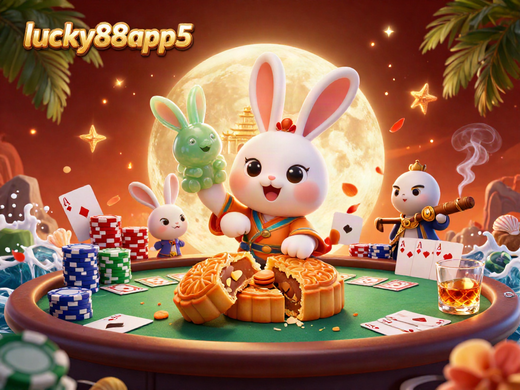 Experience the thrill of winning at lucky88app5 with this captivating casino-themed illustration.