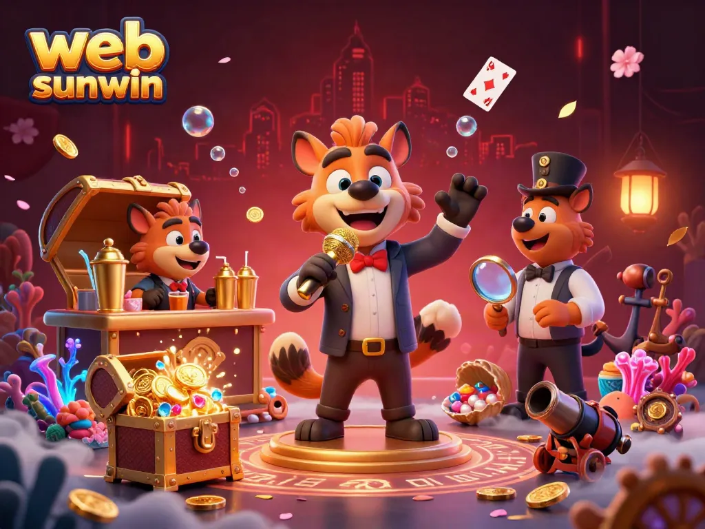Engage in the fun-filled casino atmosphere at web sunwin, featuring hyenas bringing comedy and excitement.