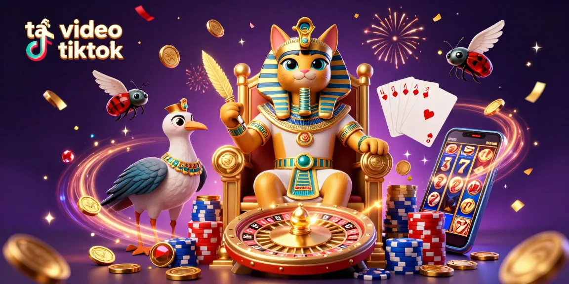 Experience tải video tiktok with captivating visuals and dynamic 3D gambling elements in vibrant detail.
